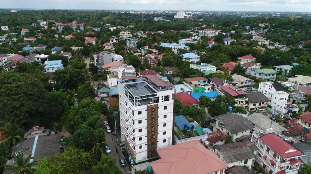 Rose Palace Hotel Yangon Exterior foto